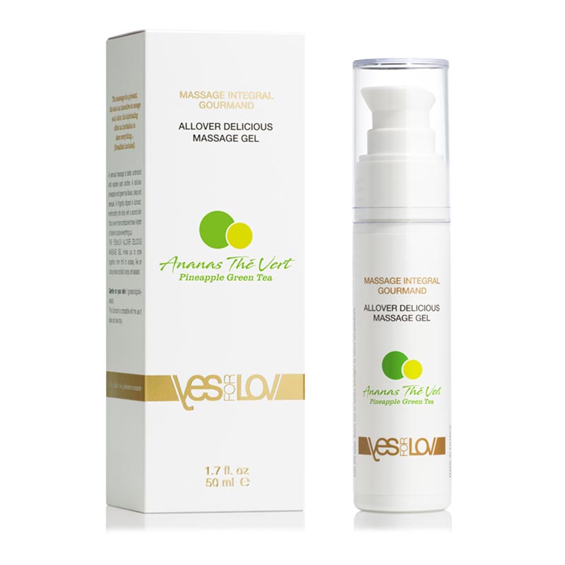 YESforLOV Vollmassage Ananas Grntee - 50 ml (auf Wasserbasis)