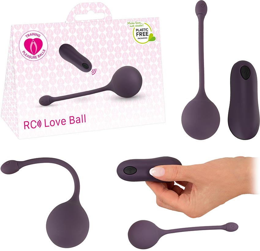 You2Toys RC Love Ball vibrating and remote-controlled vaginal ball