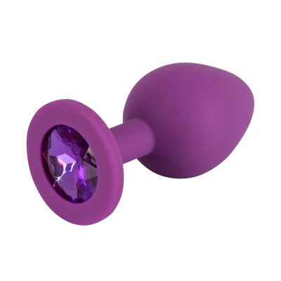You2Toys Colorful Joy Jewel | Analplug aus Silikon | Violett (M)