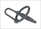 Harnröhrenplug aus Silikon mit Eichelring - 30 mm